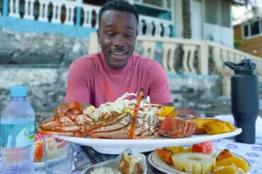 Dickie's Secret Lobster Buffet | Jamaican Street Food Tour
