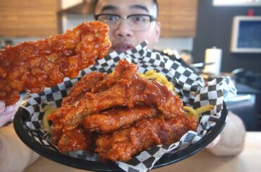 My KOREAN HOT FRIED CHICKEN TENDERS Recipe