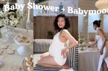 Our Baby Shower + Babymoon! | visual diary, pregnancy vlog, inn at matteis tavern, safe skincare