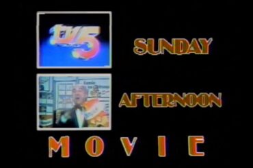 1983 - KPHO CBS TV Channel 5 - Phoenix, Arizona - TV 5 Sunday Afternoon Movie Commercials
