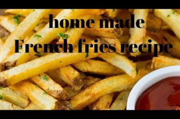 french fries recipe home made French fries french fries bnany ka treka french fries kasy bnty h