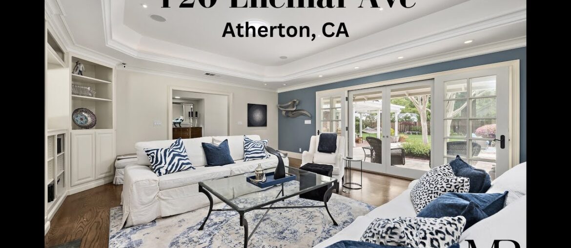 M&R Just Listed: 120 Encinal Ave Atherton, CA