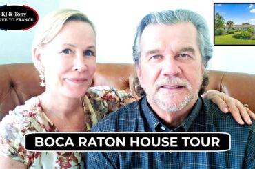 Returning to the USA from FRANCE | Boca Raton Florida House Tour
