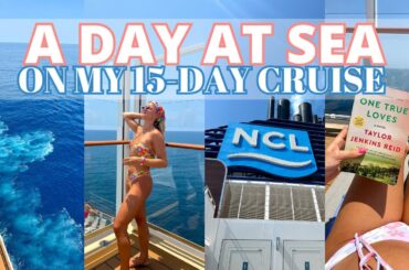 SEA DAY IN MY LIFE: massage, content day, specialty dining || 15-Day Panama Canal Cruise