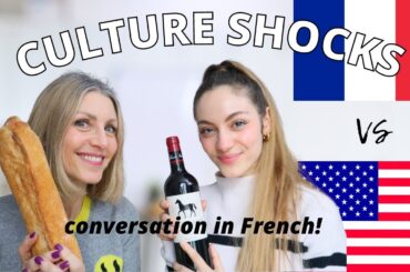 Food culture shocks for a French woman in America! Cultural differences France vs USA. *IN FRENCH!*