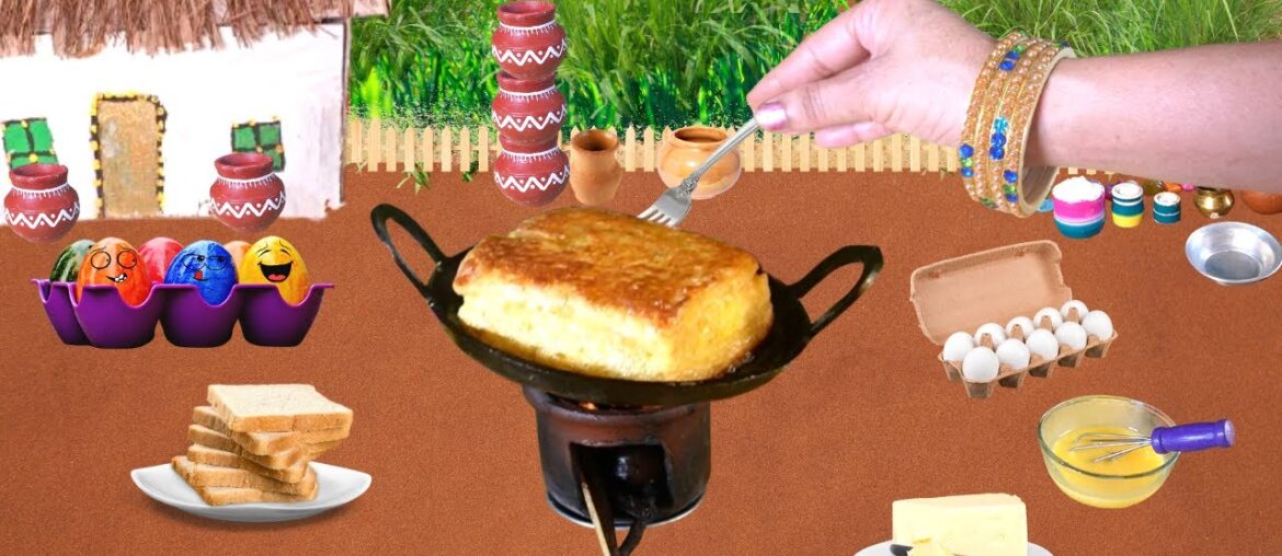 Miniature French Toast Recipe | Fluffy French Toast Recipe | Bread recipe | Minatare Routine #18