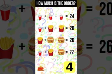 brainticklers How Much is the Order? #puzzle #puzzlegame #fun