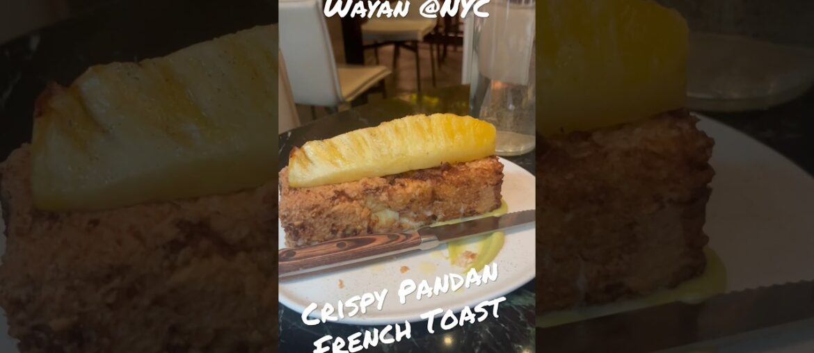 [4K] Wayan - NYC Soho Restaurant - French Indonesian | Best French Toast