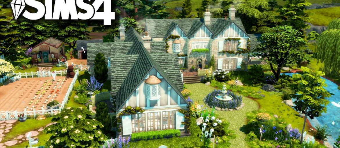 Generations Country Manor – Sims 4 Speed Build – No CC Generations Country Manor - Sims 4 Speed Build - No CC