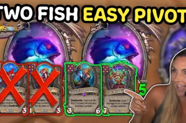 Making The Quickest Easiest Pivot EVER - Hearthstone Battlegrounds