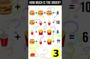 brainticklers How Much is the Order? #puzzle #puzzlegame #fun
