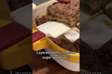 Overnight French Toast Casserole #shorts