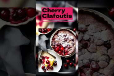 Recipe! Cherrylicious Clafoutis: A Sweet French Treat for Springtime! #shorts #short