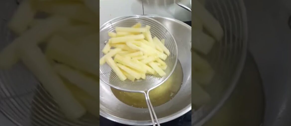 Tasty and Easy French fries |  home made recipe #frenchfries #ytshortsvideo #fries