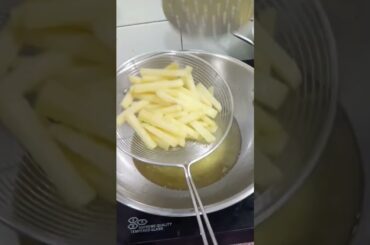 Tasty and Easy French fries |  home made recipe #frenchfries #ytshortsvideo #fries
