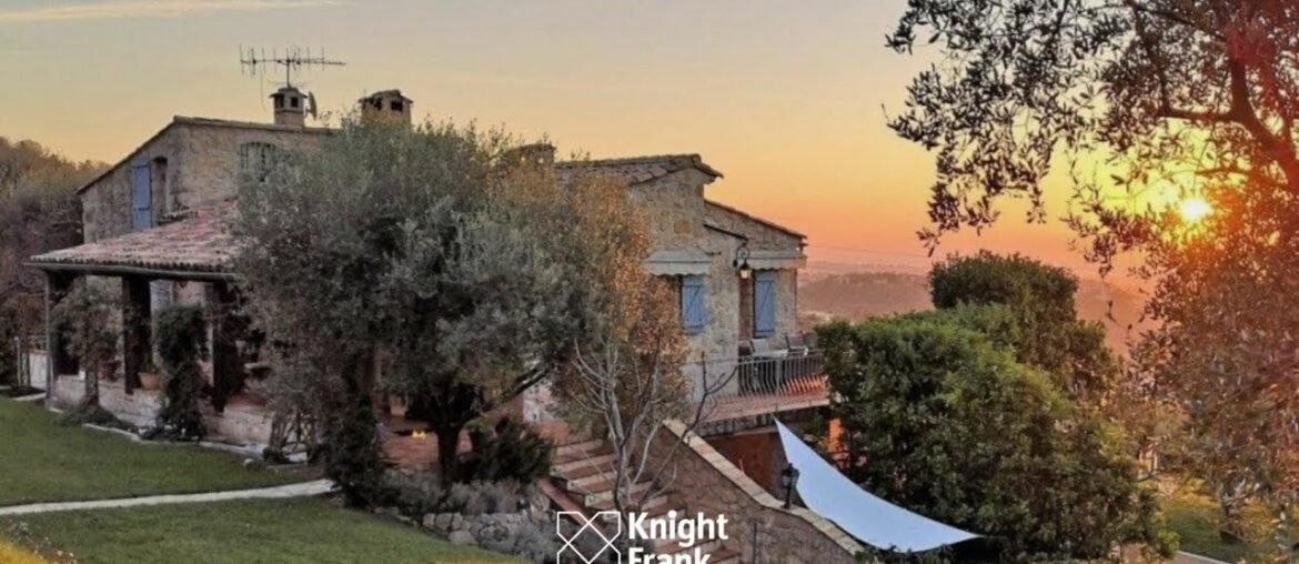 Stone charm and panoramic view in Vence – Knight Frank French Riviera Stone charm and panoramic view in Vence - Knight Frank French Riviera