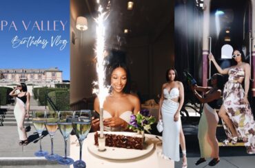 NAPA VLOG | BIRTHDAY DINNER AT FRENCH LAUNDRY | WINE TRAIN | SABRAGE AT DOMAINE CARNEROS | MELRWHITE