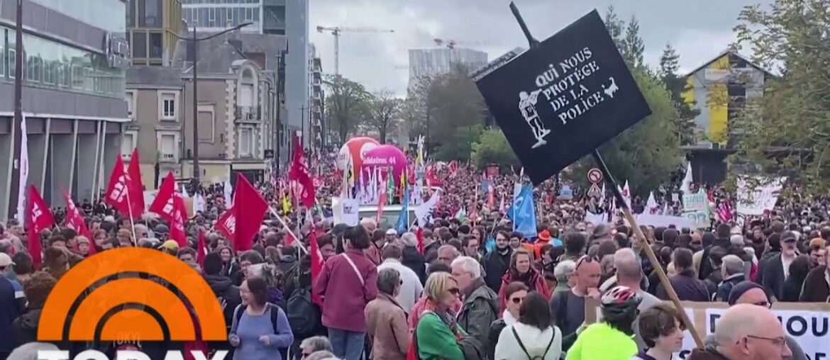 May Day demonstrations expected in France over pension reforms May Day demonstrations expected in France over pension reforms