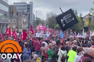 May Day demonstrations expected in France over pension reforms