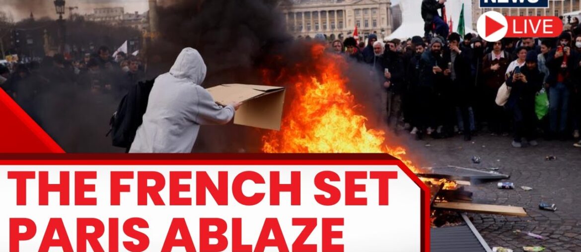 Macron Faces Labour Day Protests As Pension Reform Anger Festers | France May Day Protests 2023 Macron Faces Labour Day Protests As Pension Reform Anger Festers | France May Day Protests 2023