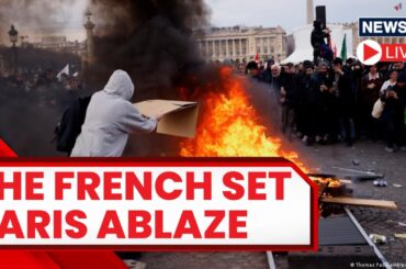 Macron Faces Labour Day Protests As Pension Reform Anger Festers | France May Day Protests 2023