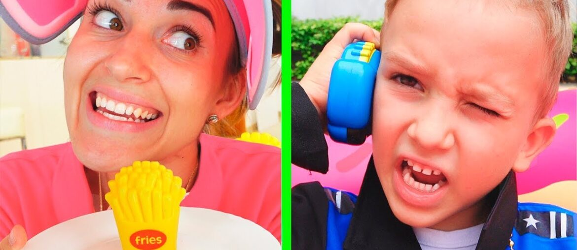 Vlad and Nikita playing cafe Drive true