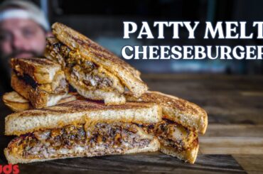 Juicy,, Cheesy,, Patty Melt Cheeseburger! | Chuds BBQ