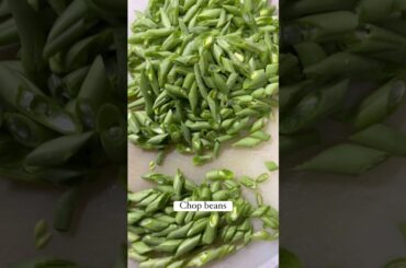 French beans sabji #youtubeshorts #recipe #shortsvideo #shorts #frenchfries#beanskisabji
