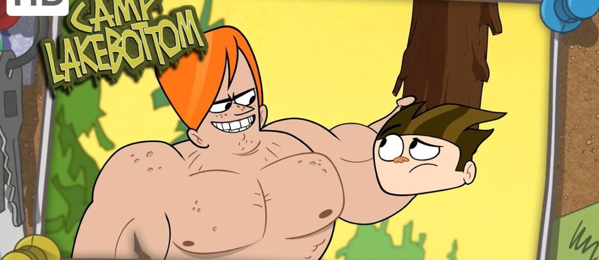 McGee vs Buttsquat, Epic Camp Rivalry | Camp Lakebottom [Full Episodes]