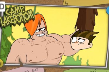 McGee vs Buttsquat, Epic Camp Rivalry | Camp Lakebottom [Full Episodes]
