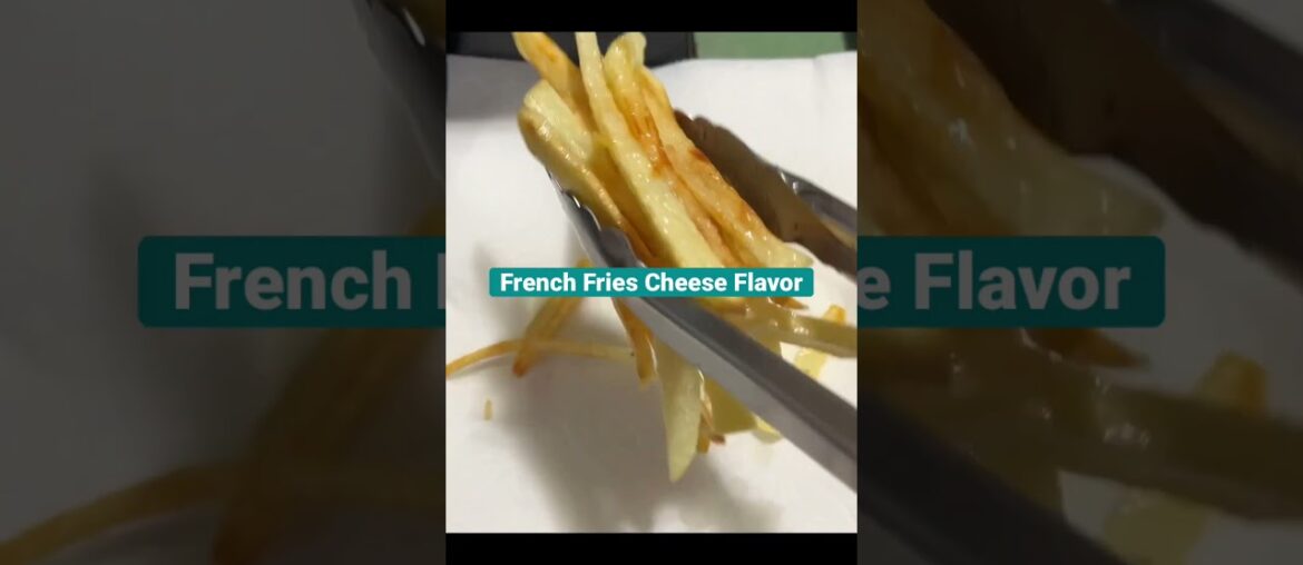 Home made French Fries Cheese Flavor #fyp #homemade #shorts #youtubeshorts #food #chibuganna