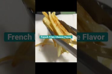 Home made French Fries Cheese Flavor #fyp #homemade #shorts #youtubeshorts #food #chibuganna