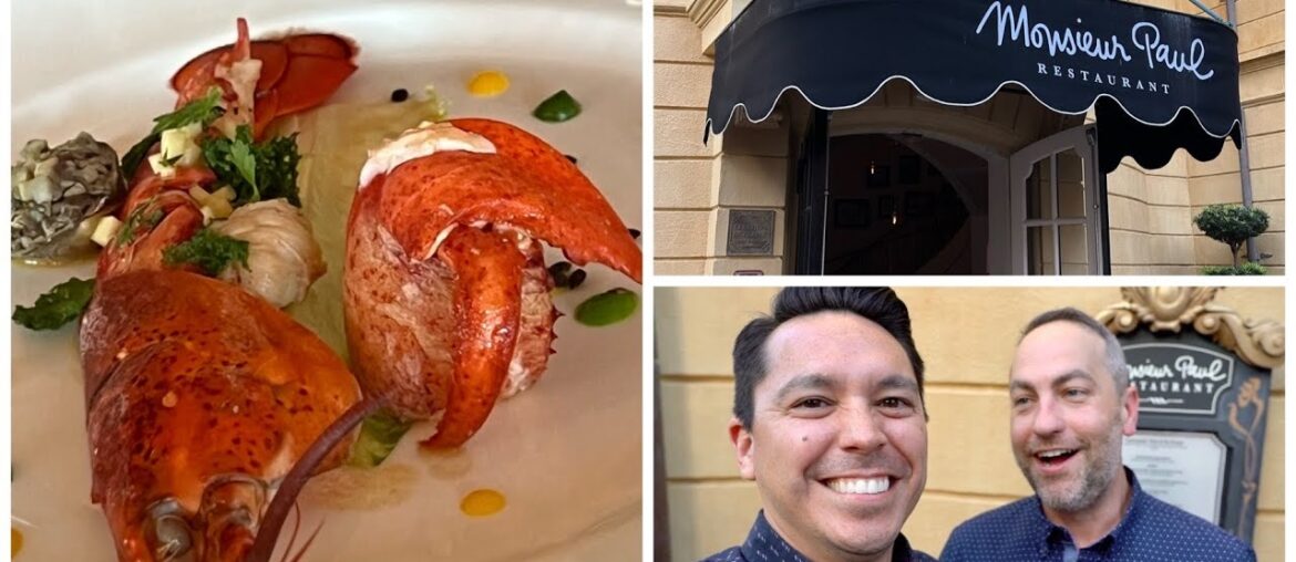 Is THIS The Scariest Thing You Can Order At EPCOT? Dinner At Monsieur Paul FULL DINING EXPERIENCE