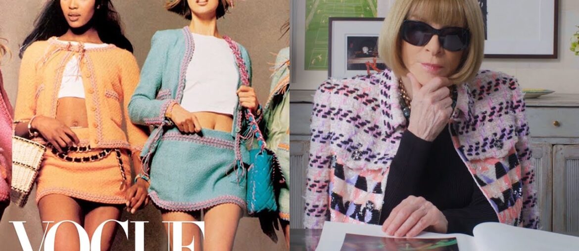 Anna Wintour Breaks Down 13 Karl Lagerfeld Chanel Looks | Life in Looks | Vogue