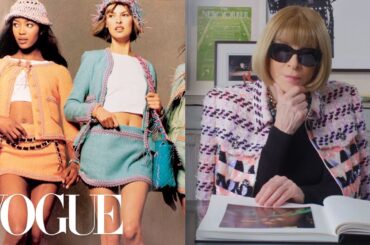 Anna Wintour Breaks Down 13 Karl Lagerfeld Chanel Looks | Life in Looks | Vogue