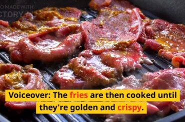 crispy French fries | English recipes