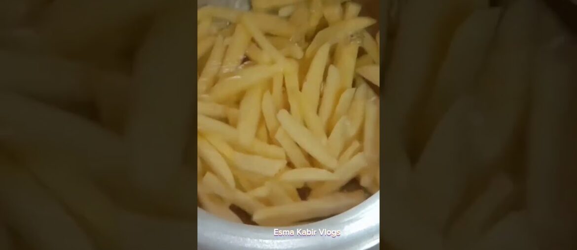 Crispy French fries #banglarecipe #recipe #recipeshorts #cooking #bangladeshivlog