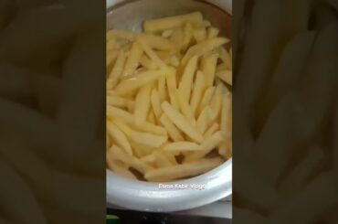 Crispy French fries #banglarecipe #recipe #recipeshorts #cooking #bangladeshivlog