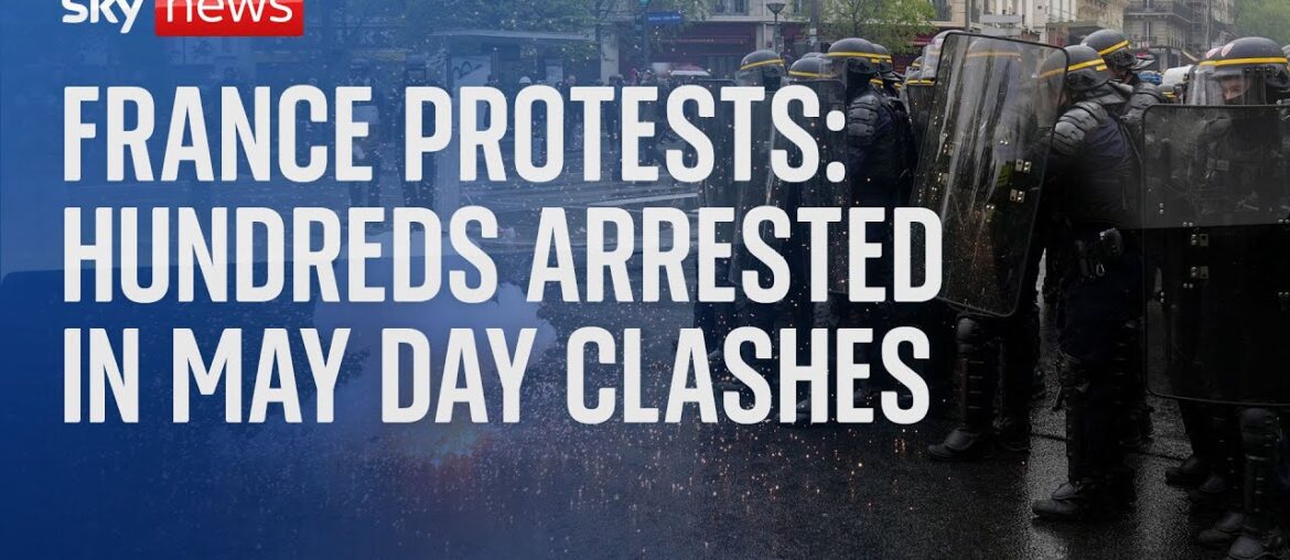 France Protests: Mass arrests and over 100 police officers injured in May Day clashes France Protests: Mass arrests and over 100 police officers injured in May Day clashes