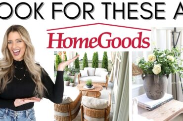 HOMEGOODS SHOP WITH ME || NEW SPRING DECOR || HIGH-END LOOK FOR LESS