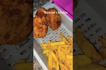 How I made my French fries #foodlover #youtubeshorts  #healthyfood #viral #natorma