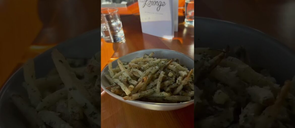 The French Fries at DeLille are irresistible! #food #lifestyle #winetasting #pnw #foodie
