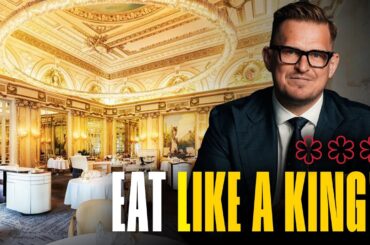 World's Most LUXURIOUS Restaurant - Le Louis XV - Alain Ducasse