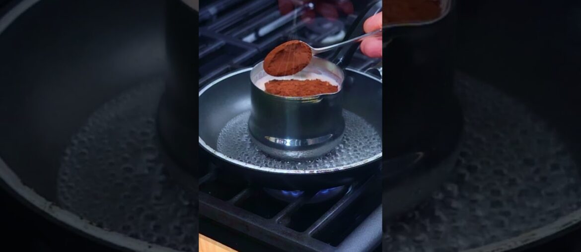 #shorts Hot Chocolate the Way They Make it in France #shorts Hot Chocolate the Way They Make it in France