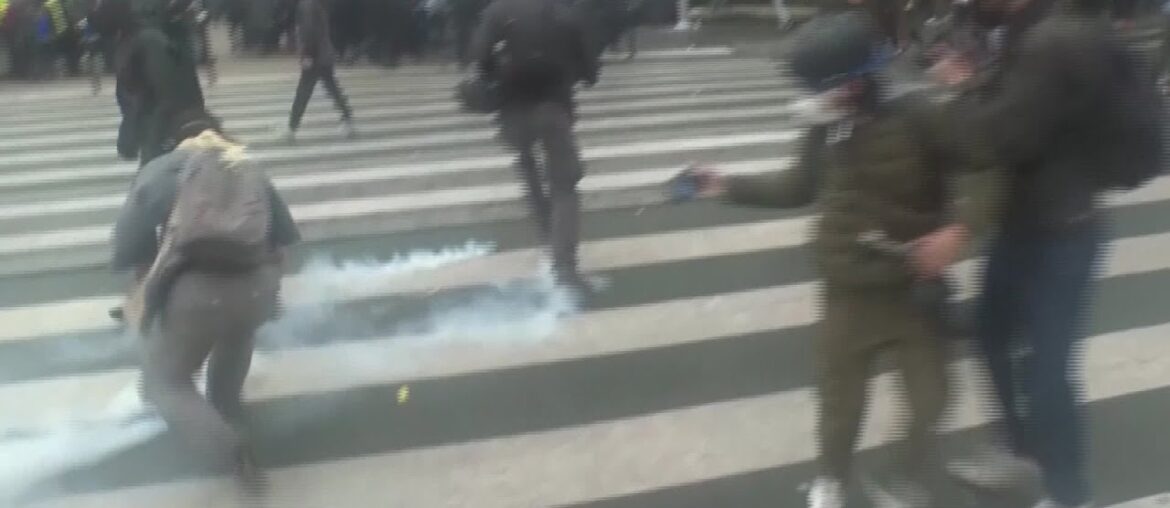 Watch: May Day Protests in France Watch: May Day Protests in France