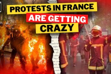 Protests in France Are Getting CRAZY | Firefighters Join Protesters
