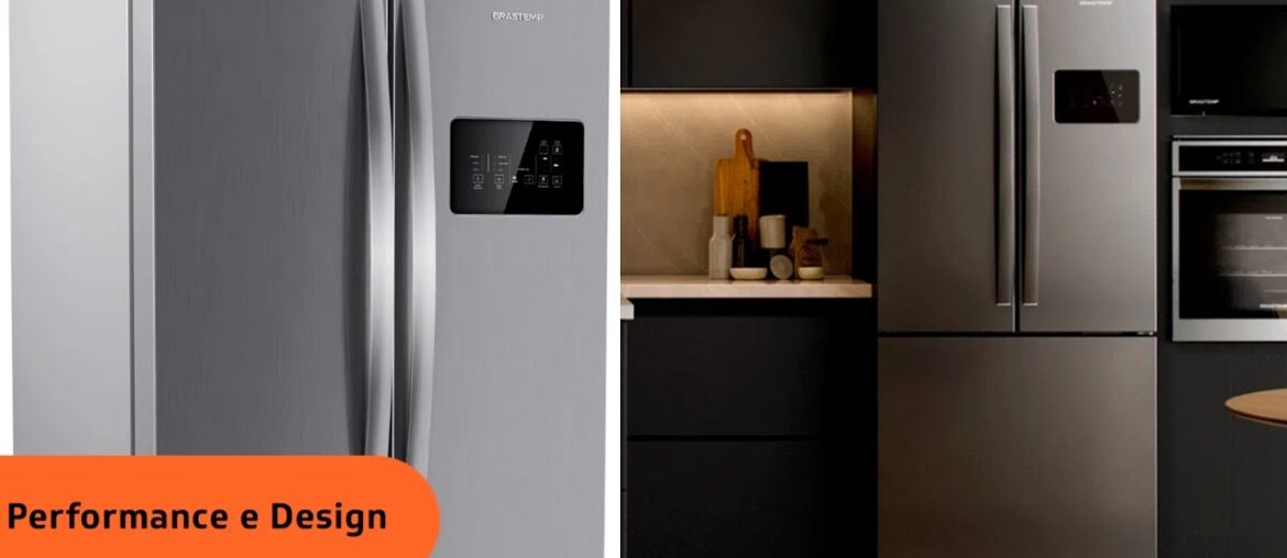 Geladeira Brastemp BRO85AK Frost Free Inverter French Door A+++ 554 litros