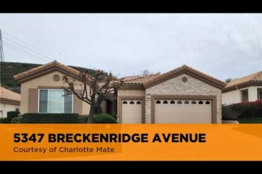 5347 BRECKENRIDGE AVENUE Banning, CA 92220 | Charlotte Mate | Top Real Estate Agent