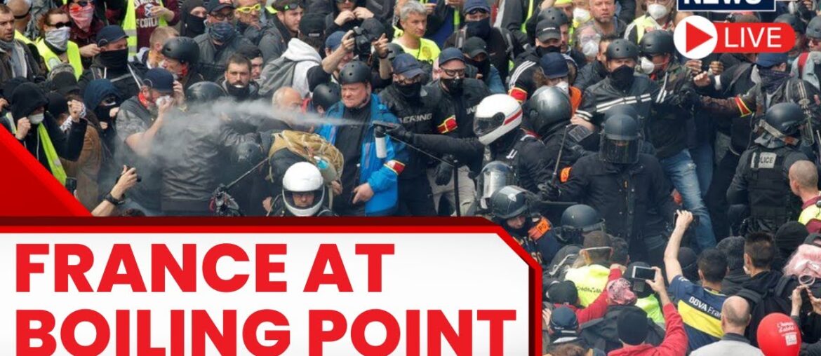 Arrests In Paris As Thousands Join May Day Protests Across France | France May Day Protests 2023 Arrests In Paris As Thousands Join May Day Protests Across France | France May Day Protests 2023