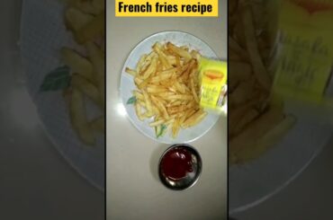 french fries recipe| homemade french fries recipe #cooking #ytshorts @DScookingchannel3288
